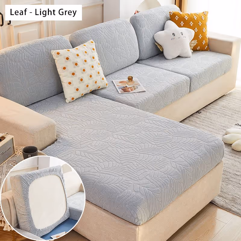 Wear-resistant sofa cover demonstrating durability